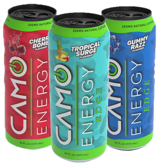 CAMO Energy Edge 16 Ounce 24 Pack